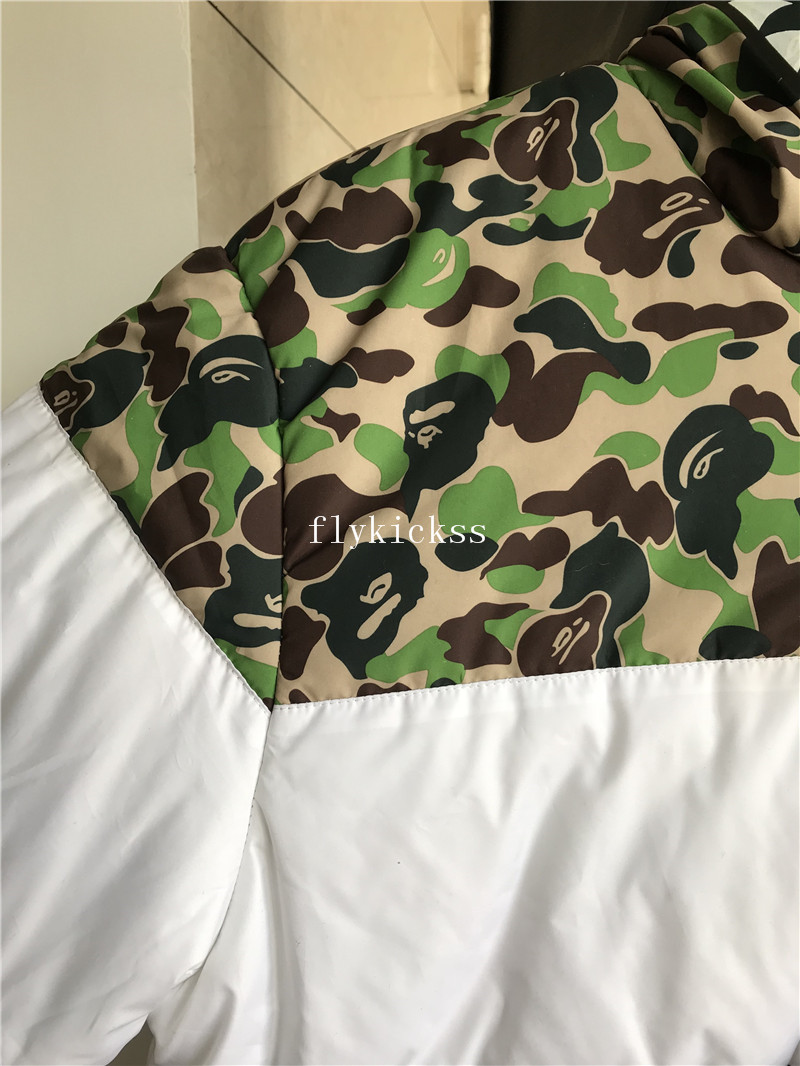 Adidas X Bape Shark Hoodie Coat